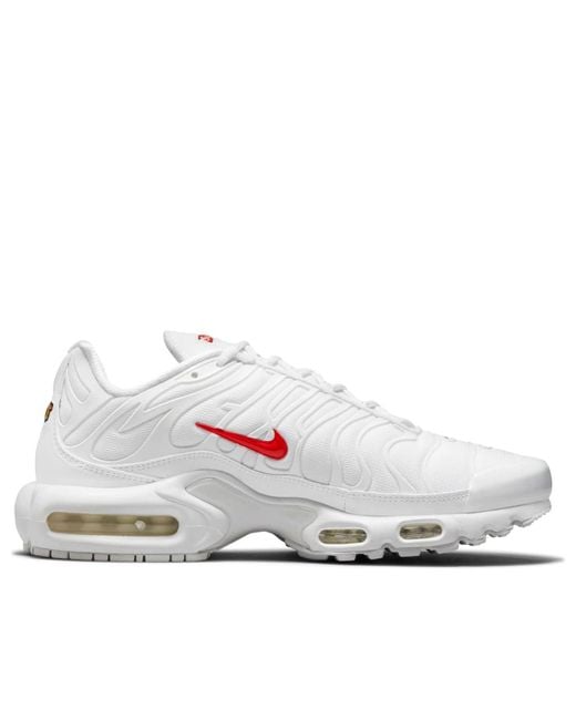 Nike White X Supreme Air Max Plus Tn for men