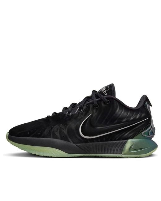 Nike Black Lebron Xxi 'tahitian' Basketball Shoes for men