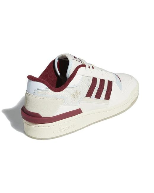 Adidas White Originals Forum Exhibit Low for men
