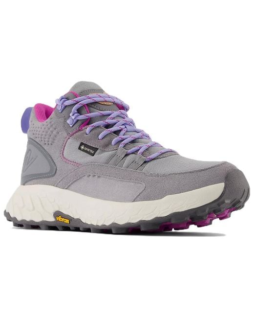 New Balance Gray (Wmns) Fresh Foam X Hierro Mid Gore-Tex Shoes