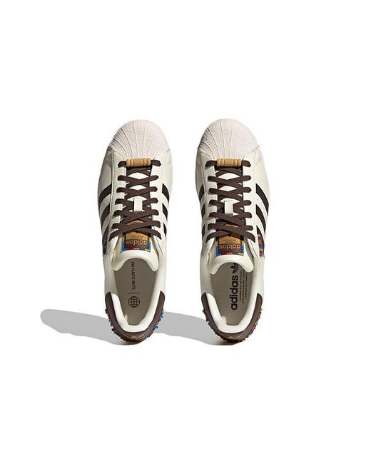 Adidas White Originals Superstar 'Cream' for men