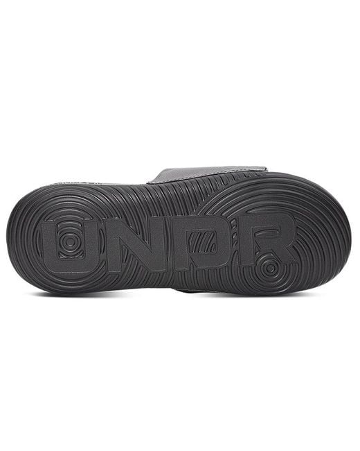 Under Armour Brown Ansa Graphic Slide 'Digital Camo' for men