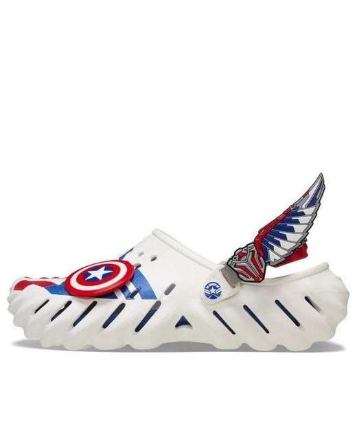 CROCSTM Blue X Marvel Echo Clog 'Captain America' for men