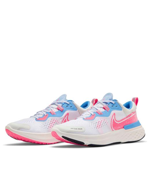 Nike Blue React Miler 2 for men