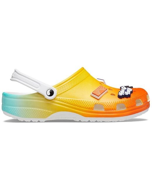 CROCSTM Yellow Free & Easy X Classic Clog 'Sunset'