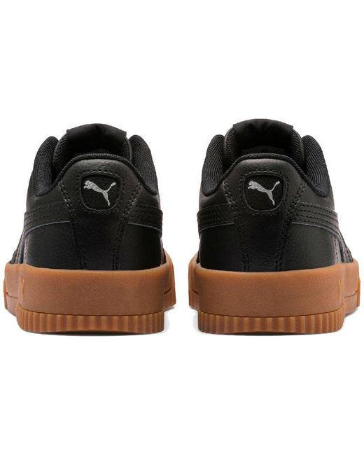 PUMA Black (Wmns) Carina Leather