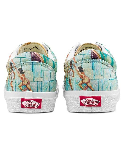 Vans Blue Moca X Old Skool 'Judy Baca: Hitting The Wall' for men
