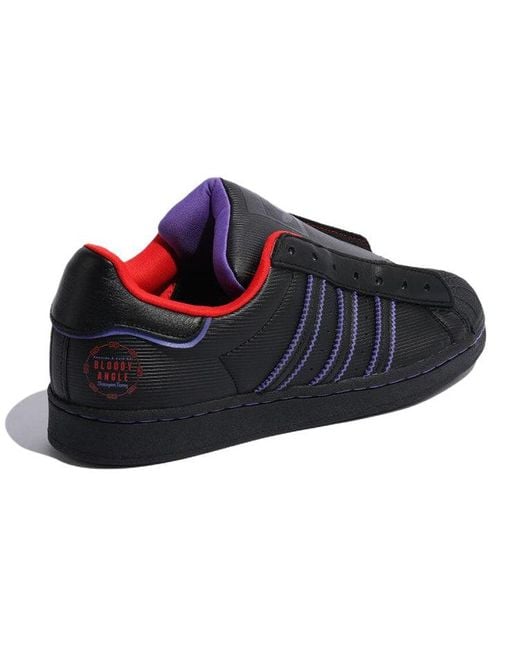 adidas Bloody Angle X Superstar Laceless 'Bewitching' in Black for