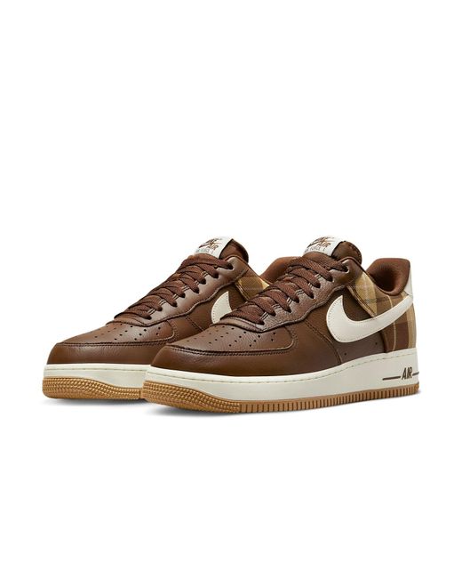 Brown air force 1 shoes hotsell