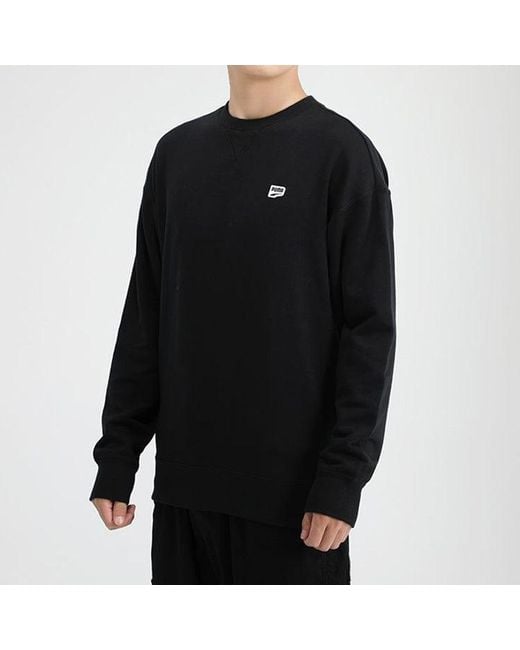 PUMA Blue Downtown Crew Casual Round Neck Pullover for men