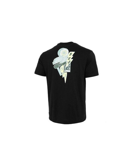 Adidas Black Casual Sports Breathable Round Neck Short Sleeve for men
