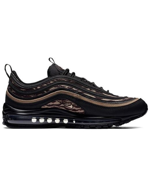 Nike Black Air Max 97 Aop 'Tiger Camo' for men