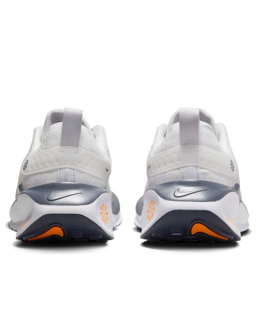 Nike White Infinityrn 4 Road Running Shoes for men