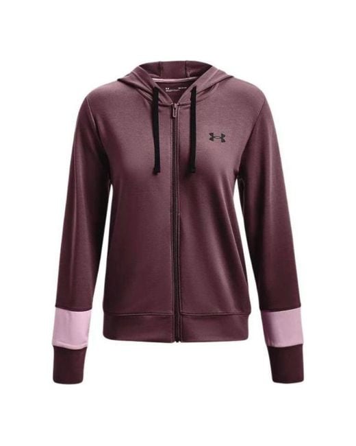 Under Armour Purple (Wmns) Rival Terry Jacket