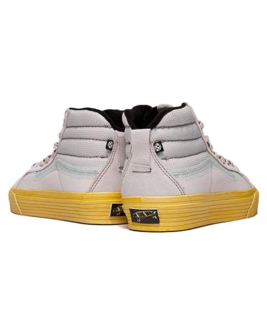Vans Gray Sk8-Hi Notchback Split Vr3 Lx 'Light' for men