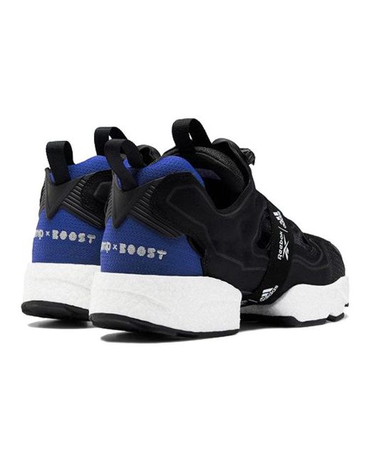 Reebok Black Instapump Fury X Boost 'Pantone' for men