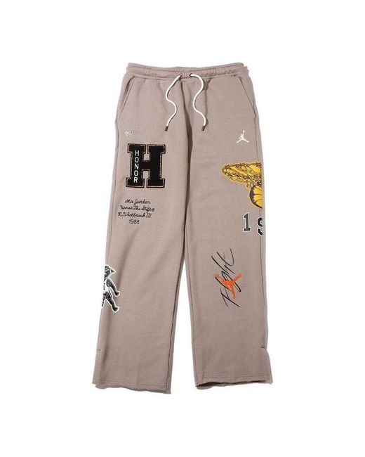 Nike Gray X Honor The Gift Pants 'Moon Fossil' for men