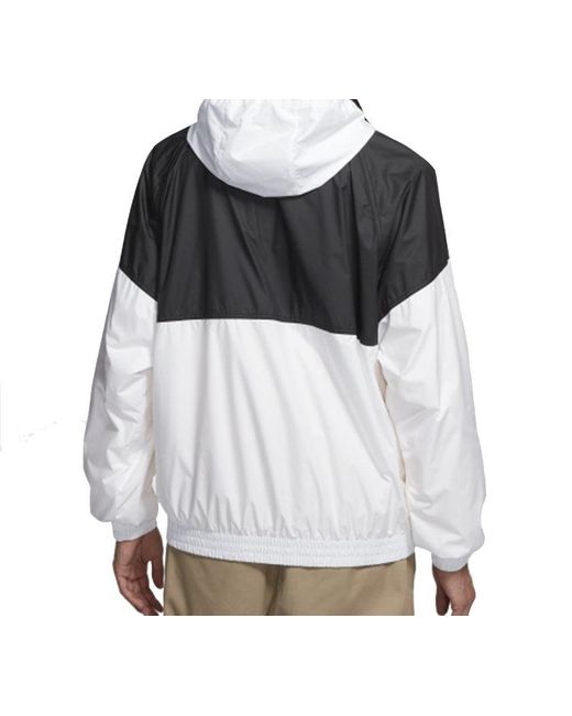 Nike Black Sb Shield Skateboard Half Zipper Pullover Splicing Interchange Jacket for men