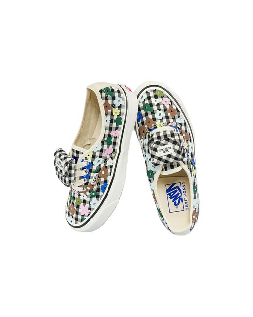 Vans Blue Sandy Liang X Authentic 44 Dx 'Checkerboard Floral' for men