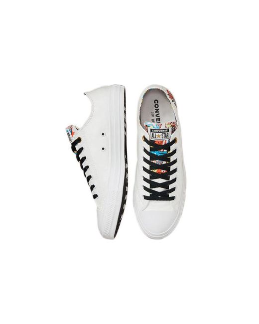 Converse White Chuck Taylor All Star Low 'Mi Gente Capsule for men
