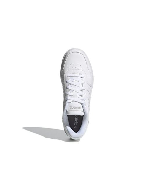 Adidas White (Wmns) Hoops 2.0 'Cloud'