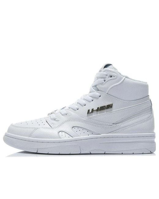 Li-ning White 937 Deluxe Hi for men