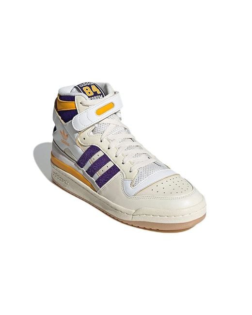 Adidas Blue Originals Forum 84 High Shoes for men