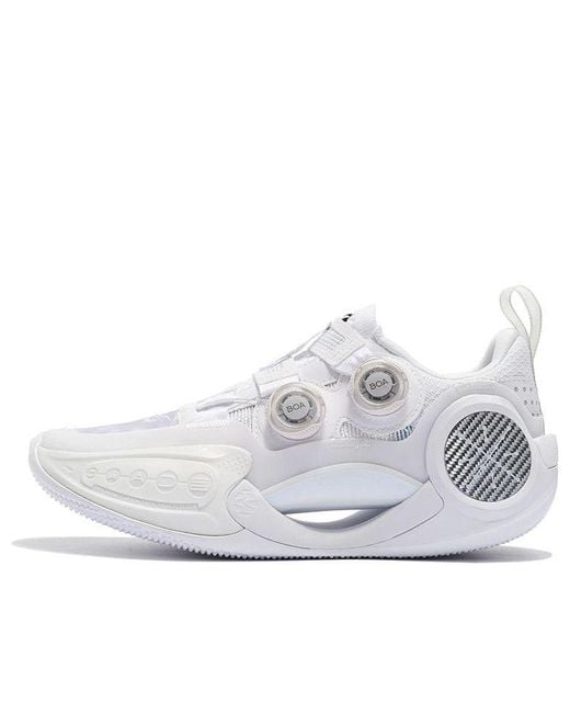 Li-ning White Glare X Way Of Wade 9 Infinity Low 'Balance for men