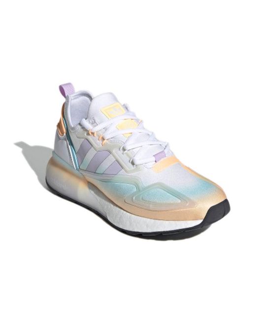 Adidas White (Wmns) Zx 2K Boost 'Space Race'