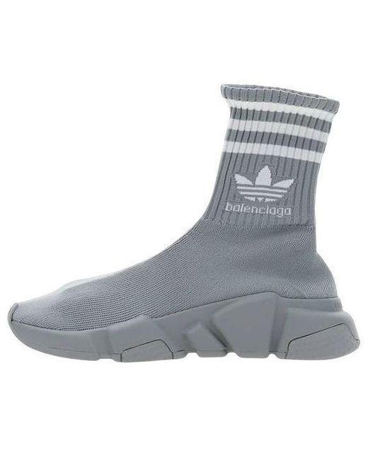 Balenciaga Gray (Wmns) X Adidas Originals Speed 1.0 Sneakers