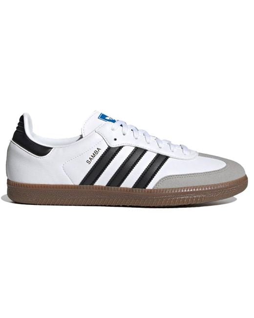 Adidas White Samba Vegan Gum' for men