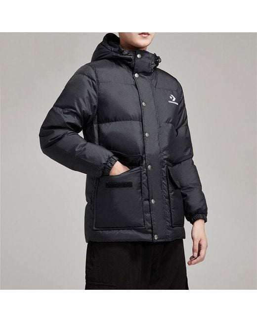 Converse Blue Down Fill Puffer Jacket for men