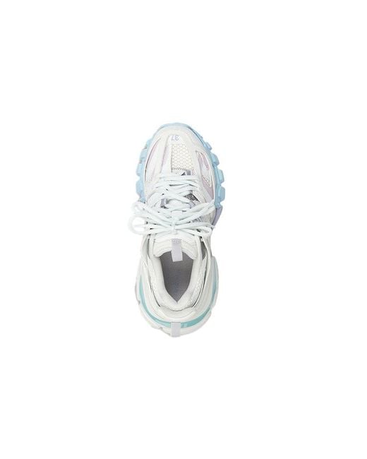 Balenciaga Track Lace-up Sneakers White Pastel