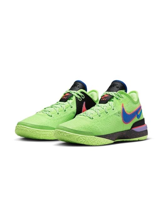 Nike Green Zoom Lebron Nxxt Gen Ep 'Ghost' for men