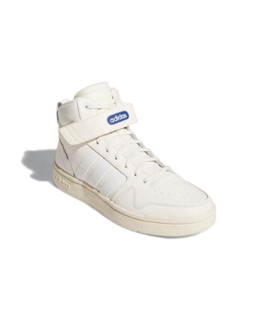 Adidas White Postmove Mid 'Crystal' for men