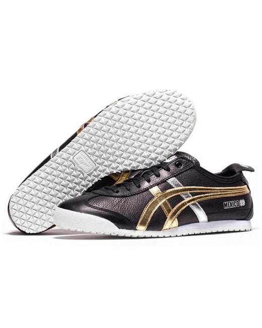 Onitsuka Tiger Black Mexico 66 Metallic' for men