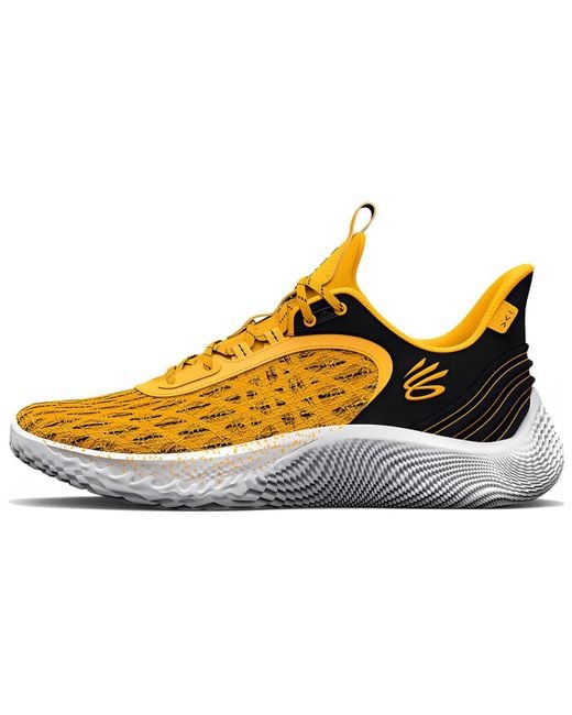 Under Armour Yellow Curry 9 Team 'Steeltown' for men