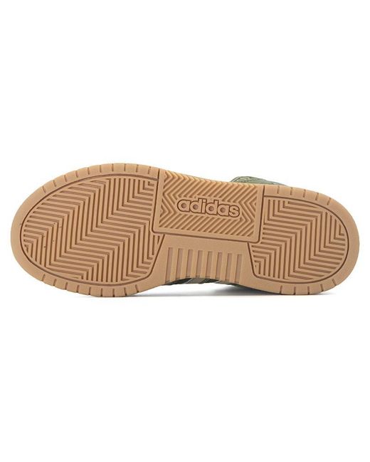 Adidas Green Neo 100Db Mid Creamyellow' for men