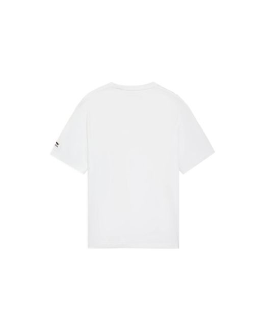 Li-ning White Small Logo T-shirt for men