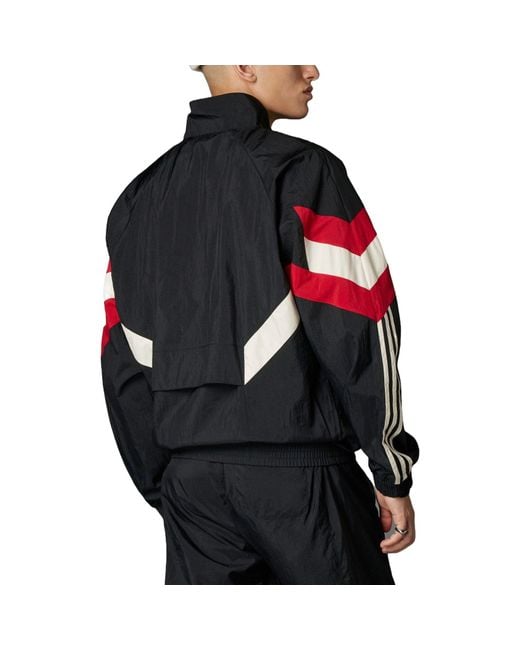 Adidas Black Manchester United Originals Track Jacket Asia Sizing for men