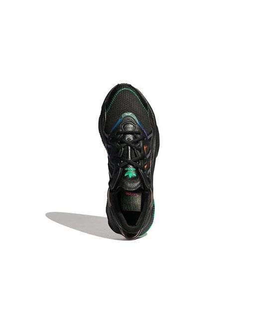 Adidas Black Originals Ozweego Casual Shoes Multi-Color' for men