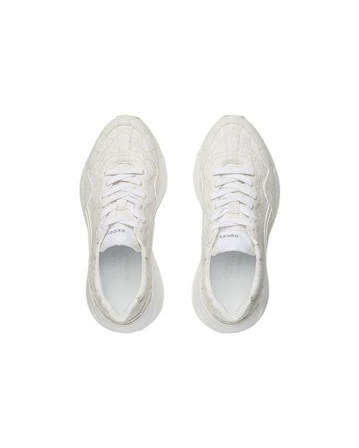 Gucci White (Wmns) Rhyton Monogram'