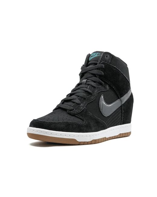 Nike Black (Wmns) Dunk Sky Hi Essential Gum'