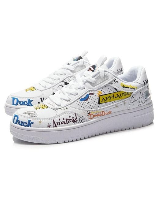 Li-ning White (Wmns) Classic Low X Disney