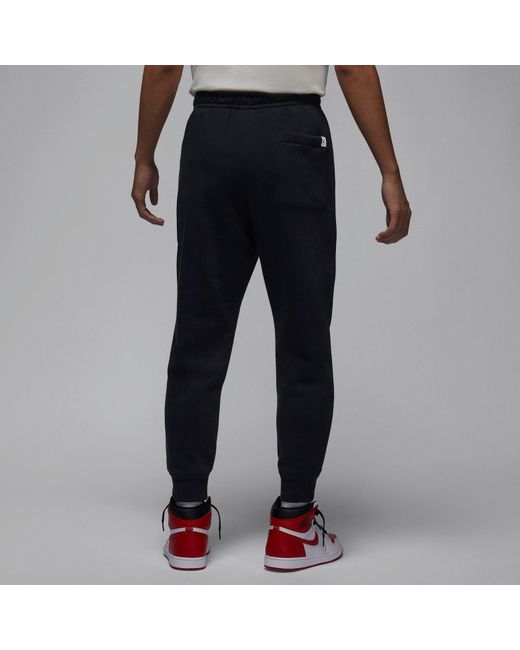 Nike Black Printed Drawstring Knit Jogger Pants for men