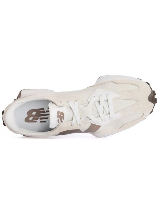 New Balance White (Wmns) 327 'Sea Salt Mushroom'