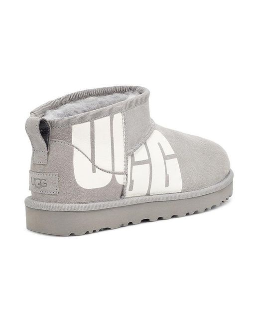Ugg Gray (Wmns) Classic Ultra Mini Chopd