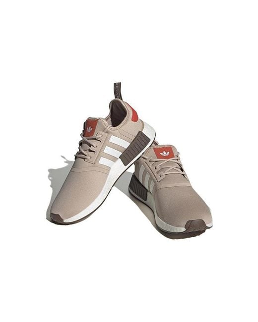 Adidas White Nmd_R1 Shoes Wonder Taupe' for men