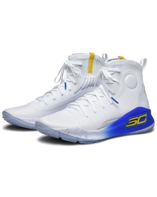Under Armour Blue Curry 4 'More Dubs' for men
