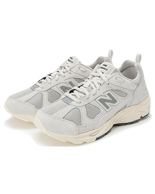 New Balance White 878 'Light' for men